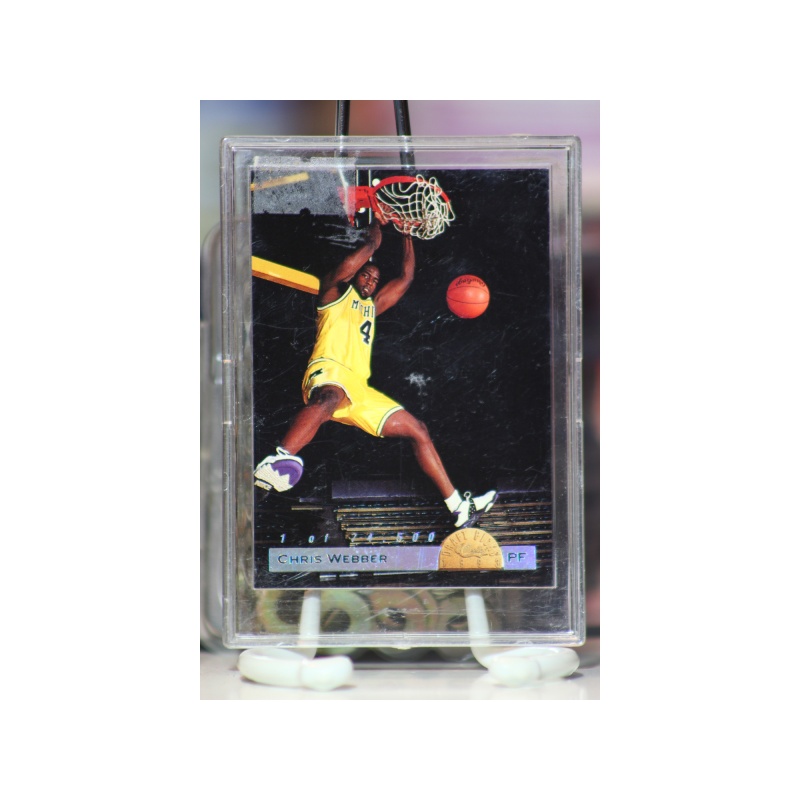 1993 Classic Draft Picks - LP #LP1 - CHRIS WEBBER Michigan Wolverines #ed/74500
