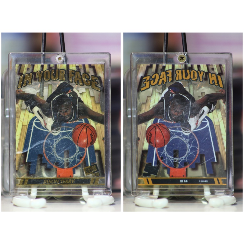 1999 Press Pass In Your Face #IYF4 Jason Terry