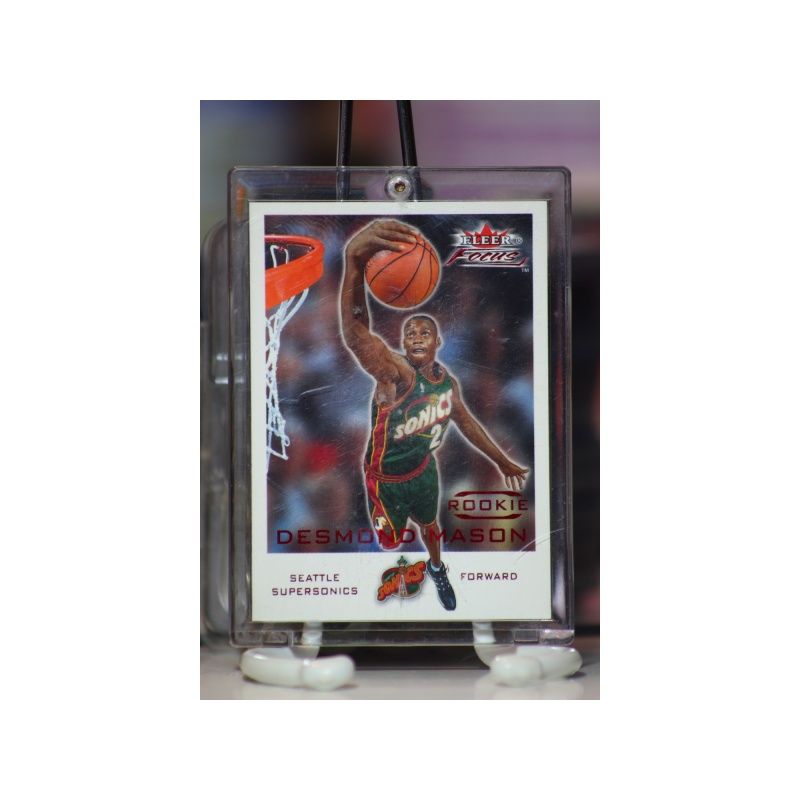 2000-01 Fleer Focus Supersonics Card #200 Desmond Mason D Rookie /3999
