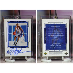 1999 SP Top Prospects VS Autograph Jelani Gardner Authentic Auto RC