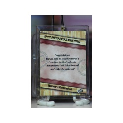 1999 Press Pass Tyrone Washington Auto