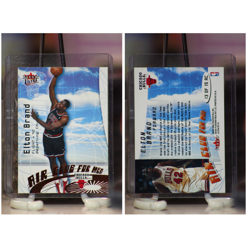 2000-01 Fleer Ultra Air Club For Men Elton Brand #13AC