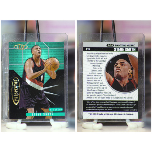2000 SAGE HIT Prospector Emerald #P19 Steve Smith /999