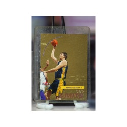 2000-01 Ultra Gold Medallion Indiana Pacers Basketball Card #93 Rik Smits