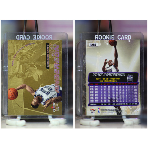 2000-01 Fleer Ultra Basketball Gold Medallion #125 Nick Anderson