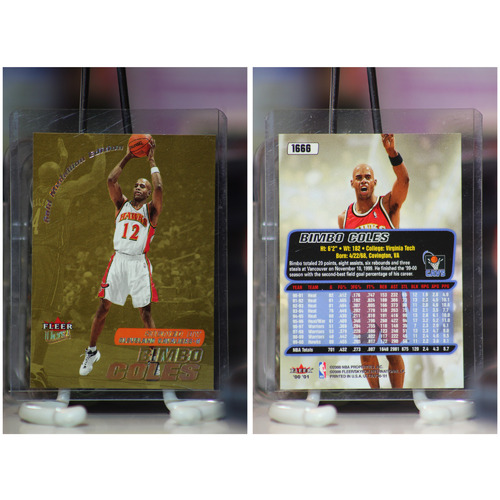 2000-01 Fleer Ultra Basketball Gold Medallion #166 Bimbo Coles