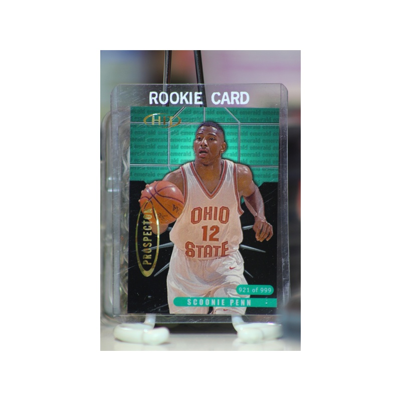 2000 Sage Hit Prospector Emerald /999 Scoonie Penn #P17 Rookie