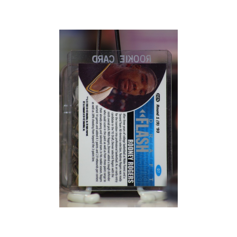 2000 Sage Hit Draft Flashback Emerald /500 Rodney Rogers #D7