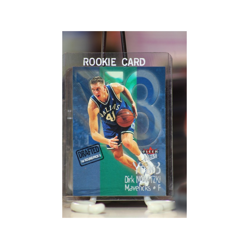 2000-01 FLEER ULTRA YEAR 3 DIRK NOWITZKI DALLAS MAVERICKS 5 OF 10YT MINT