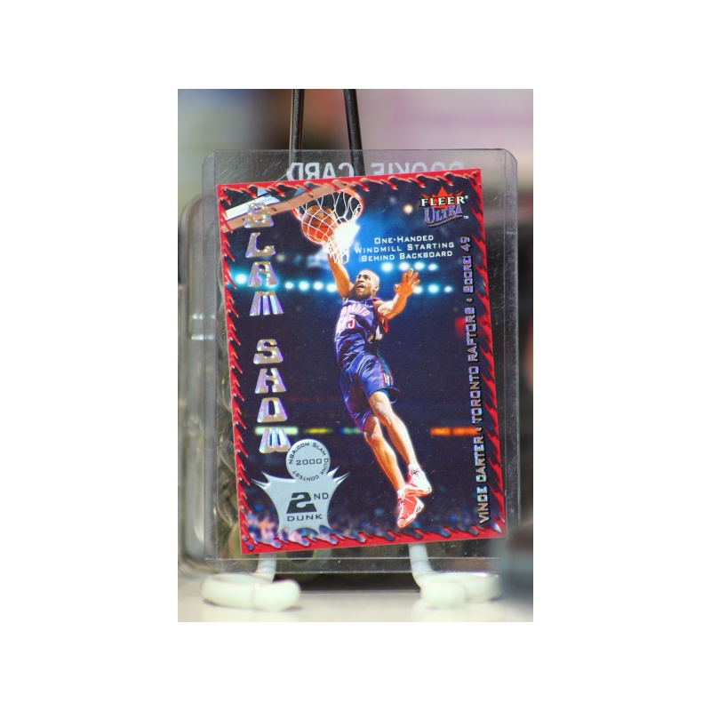 VINCE CARTER 2000 Fleer Ultra SLAM SHOW Insert # 7 of 10 SS MINT