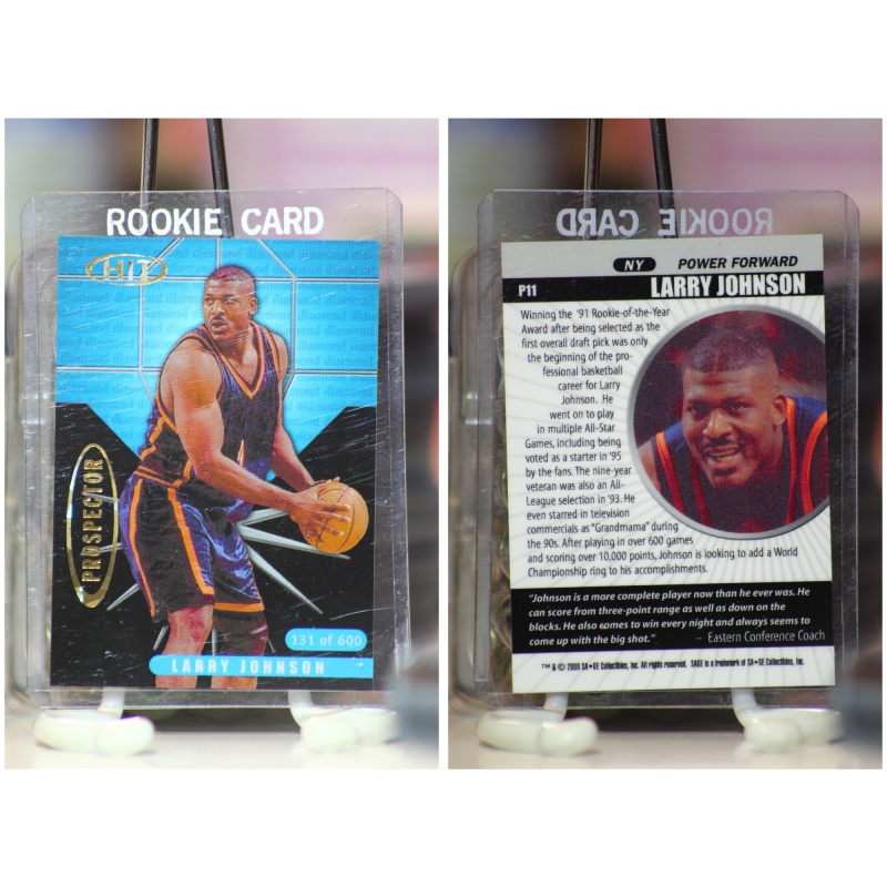 2000 Sage Hit Prospector Diamond /600 Larry Johnson #P11