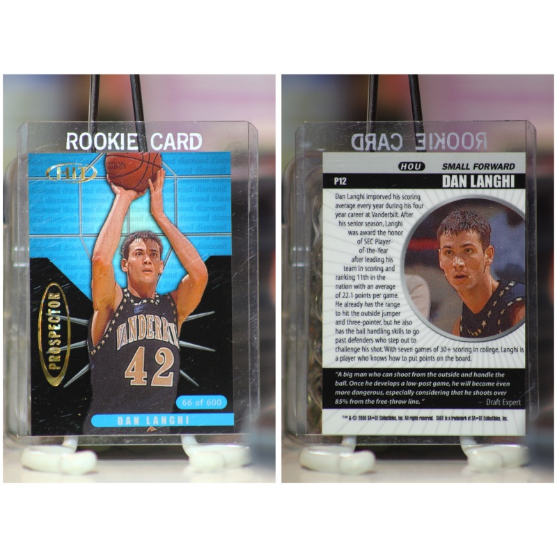 2000 Sage Hit Prospector Diamond /600 Dan Langhi #P12