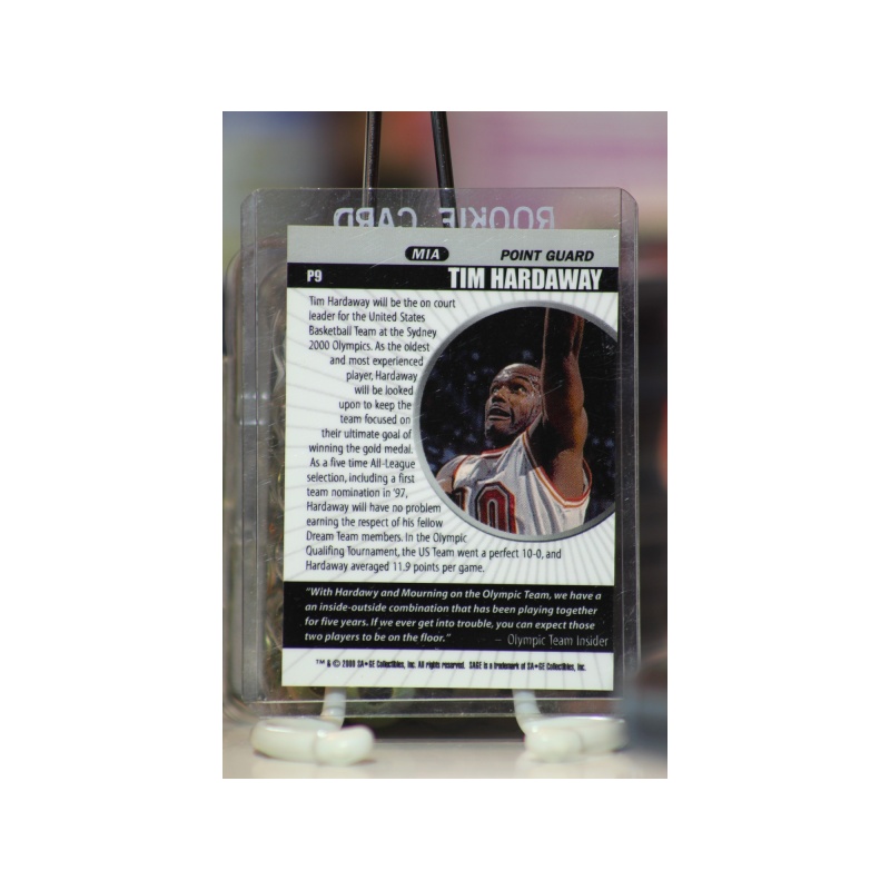 2000 Sage Hit Prospector Emerald /999 Tim Hardaway #P9