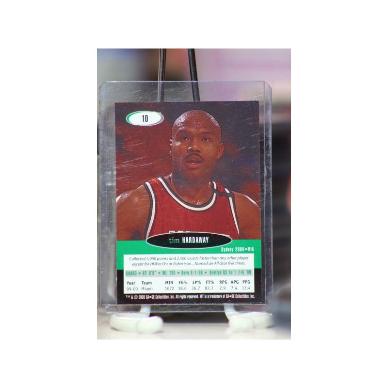 2000 SAGE HIT NRG #10 Tim Hardaway