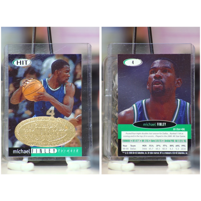 2000 SAGE HIT Basketball NRG #4 Michael Finley
