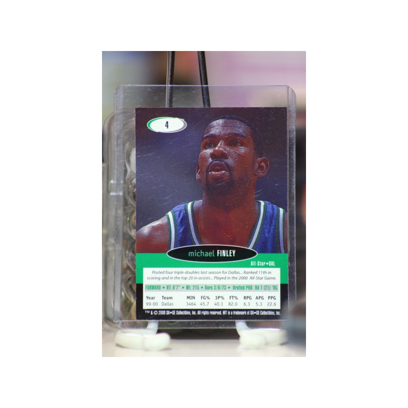 2000 SAGE HIT Basketball NRG #4 Michael Finley