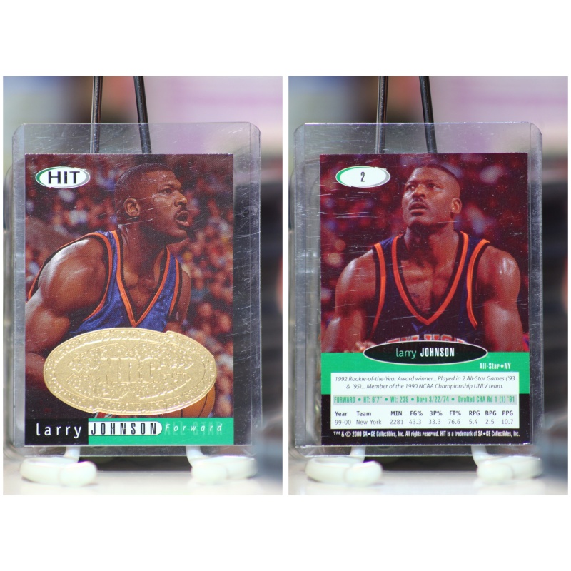 2000 Sage Hit NRG Larry Johnson #2