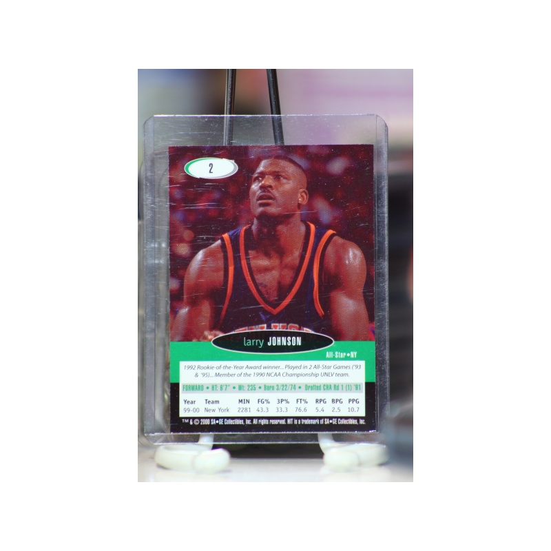2000 Sage Hit NRG Larry Johnson #2