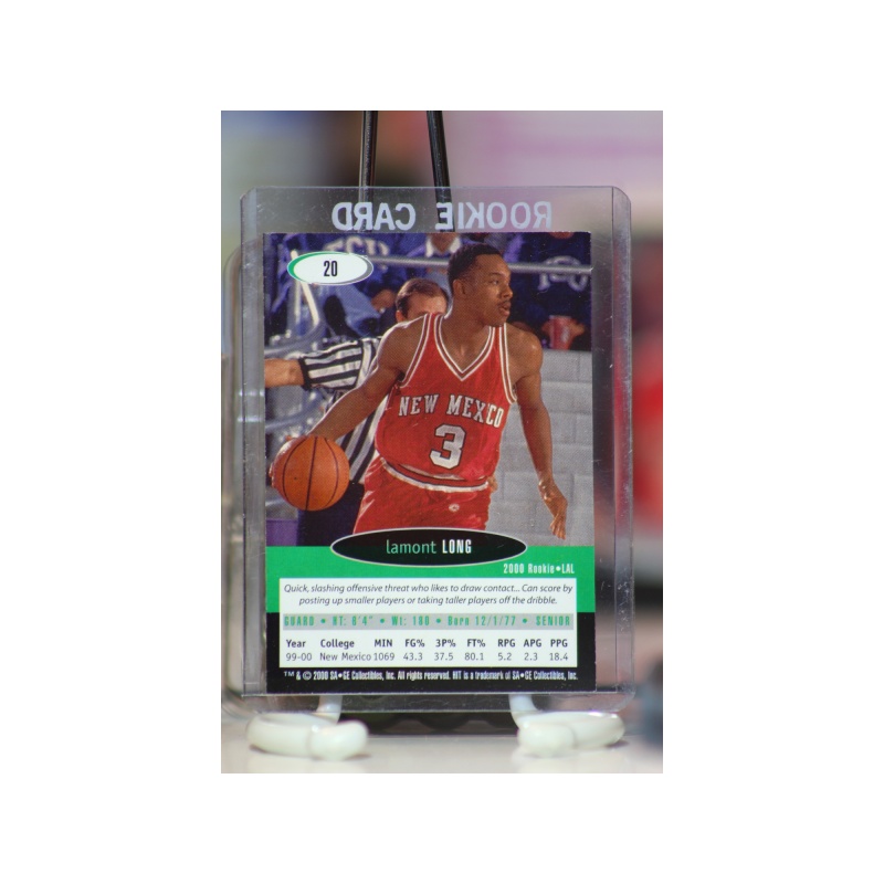 2000 Sage Hit NRG Lamont Long #20