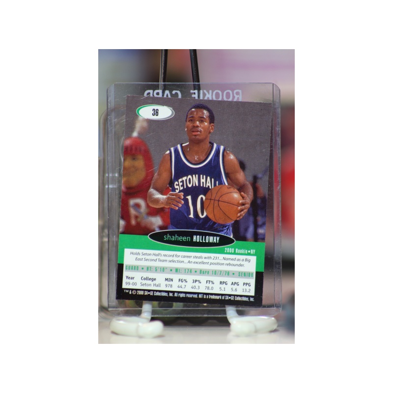 2000 SAGE HIT Basketball NRG #36 Shaheen Holloway