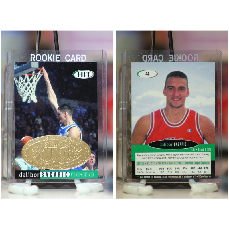 Details about 2000 Sage NRG Hit Dalibor Bagaric #44 Rookie