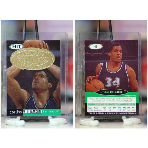 2000 SAGE HIT NRG #48 Corliss Williamson