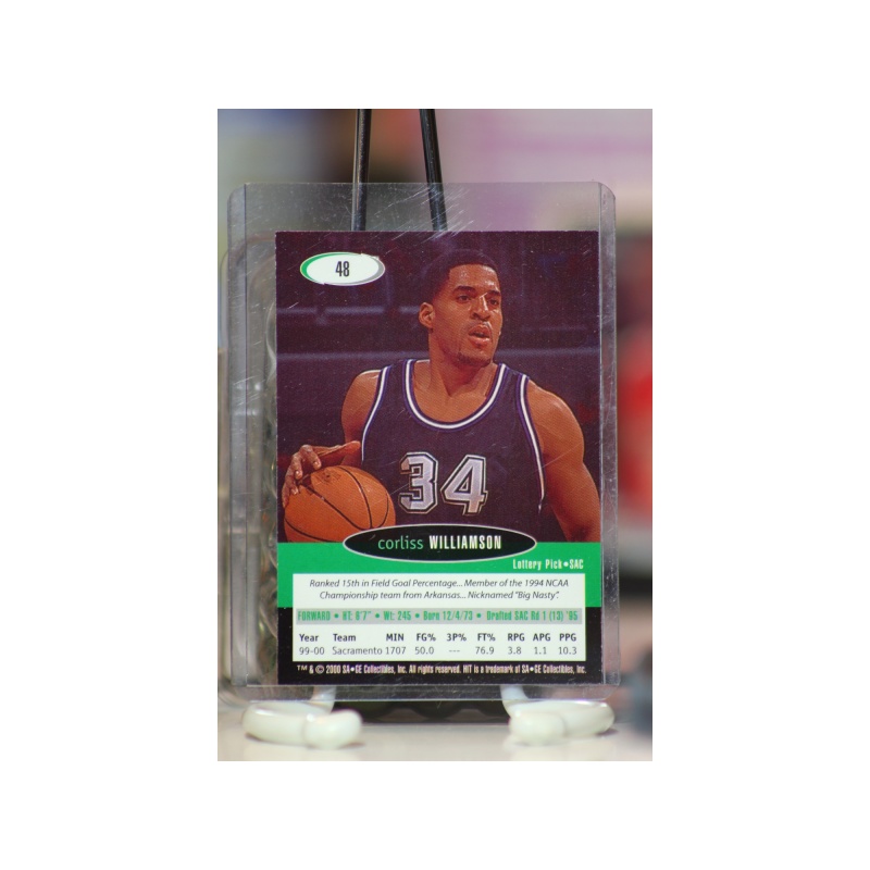 2000 SAGE HIT NRG #48 Corliss Williamson