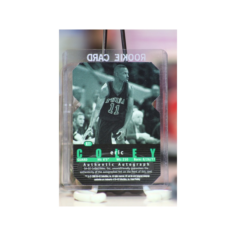 2000 Sage Hit Diamond Die-Cut Eric Coley #A11 Auto