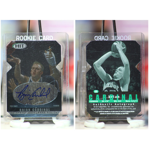 2000 Sage Hit Die-Cut Brian Cardinal #A35 Rookie Auto
