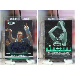 2000 Sage Hit Emerald Brian Cardinal #A35 Rookie Auto