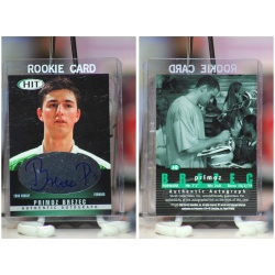 2000-01 Primoz Brezec Sage HIT Autographed #A49 Basketball Card