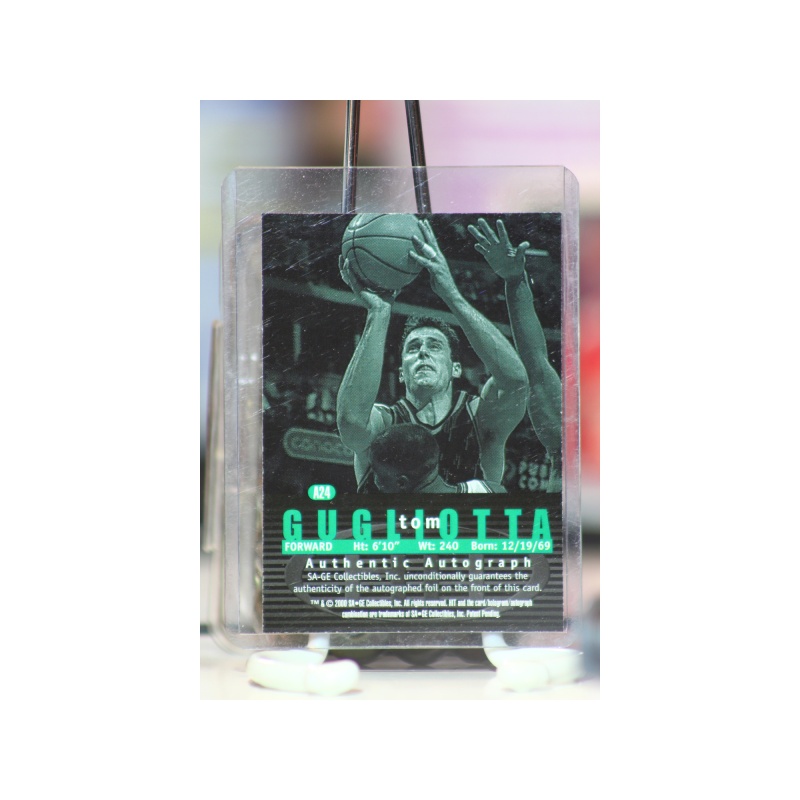 2000 SAGE HIT ALL STAR AUTO #A24 Tom Gugliotta