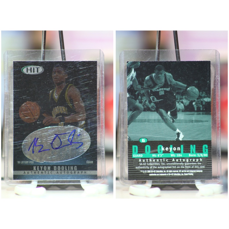2000 Sage Diamond Hit Keyon Dooling #A5 Rookie Auto 2000 Lottery Pick