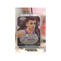 2000 SAGE HIT Autographs Diamond Cut #38 Josip Sesar Auto 2000 Rookie