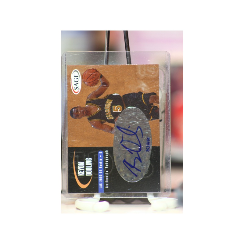2000 SAGE Autographs Bronze #A13 Keyon Dooling /650 Auto