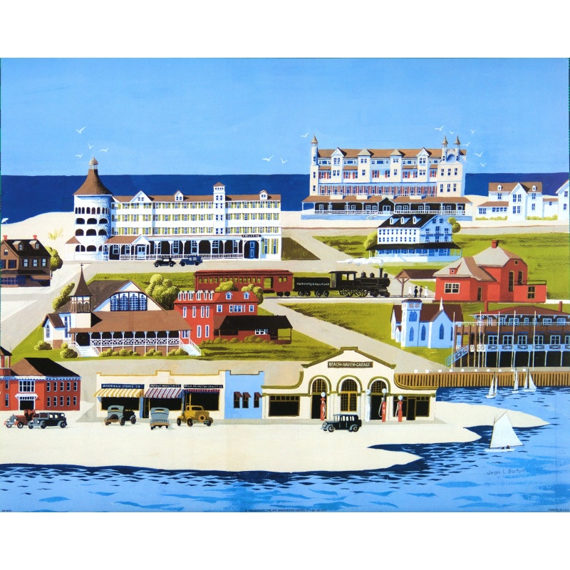 (16 x 20) Art Print AM0610 Jean L. Barton - 