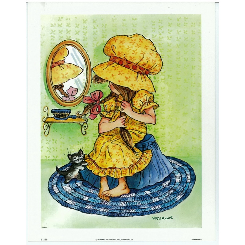 (7 x 9) Art Print J239 Michael - 