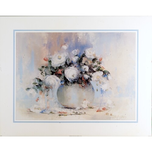 (22 x 28) Art Print FL2542 Charlene Lawley Floral