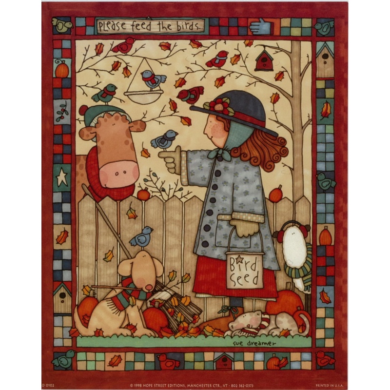 (8 x 10) Art Print SD0102 Sue Dreamer - 