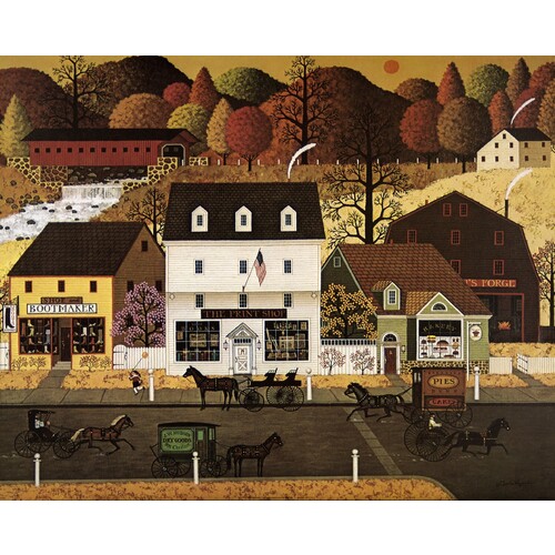 (16 x 20) Art Print AM61 Charles Wysocki