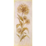 (12 x 30) Art Print AP0505 A. Pritchard - White Botanical I