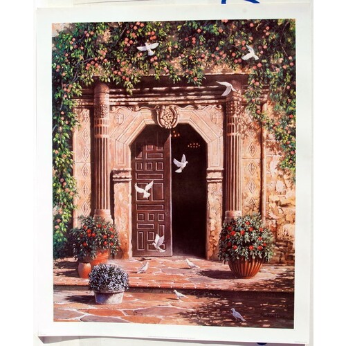 (18 x 22) Art Print RL0304 Richard Luce Doorways V