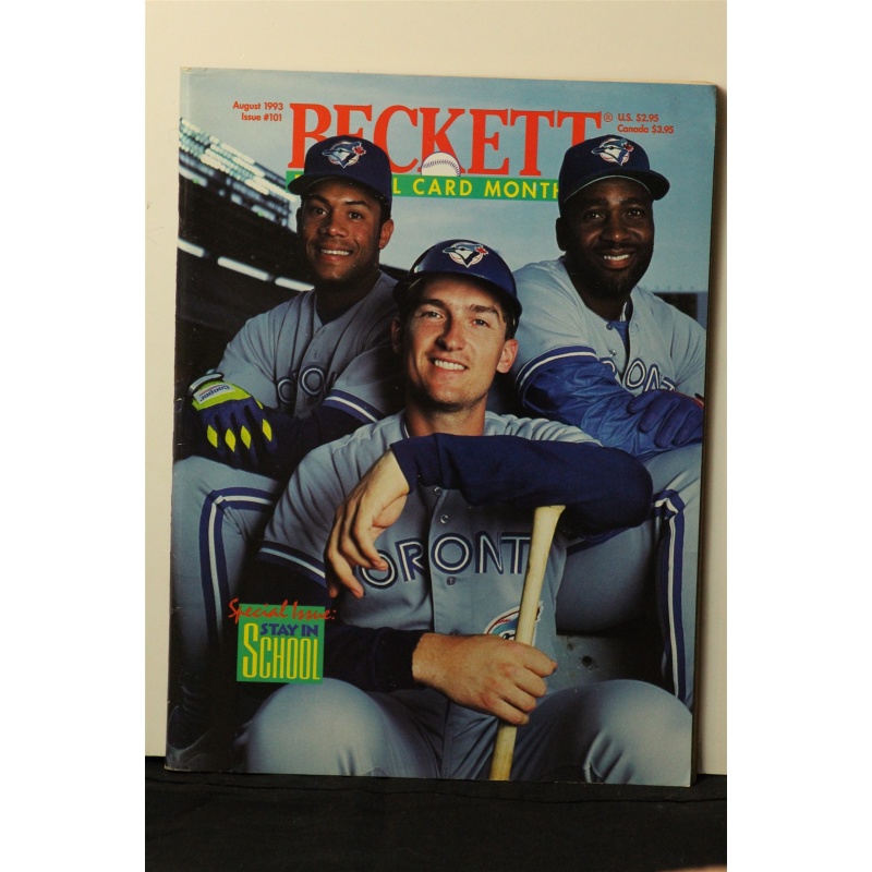 Beckett Baseball Card Monthly - August 1993 - Issue #101