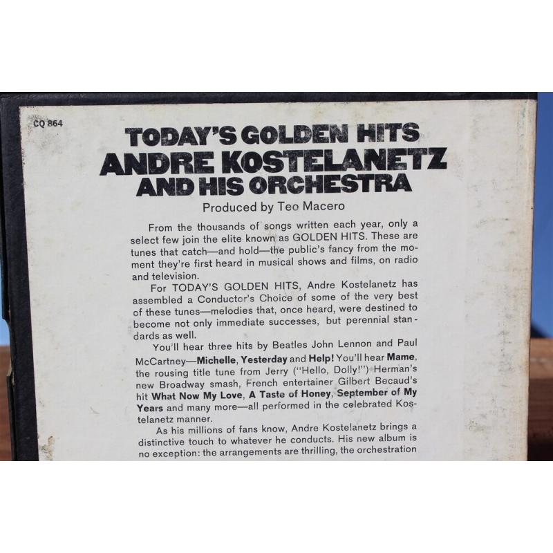 Reel to Reel Andre Kostelanetz and his orchestra today's Golden hits