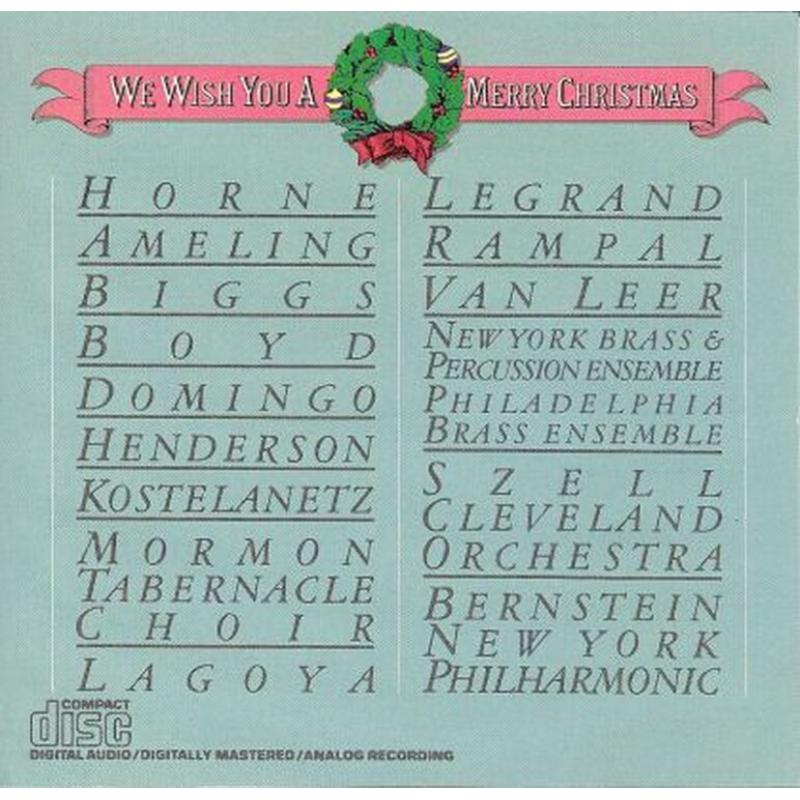 Various Artists We Wish You A Merry Christmas CD, Compact Disc