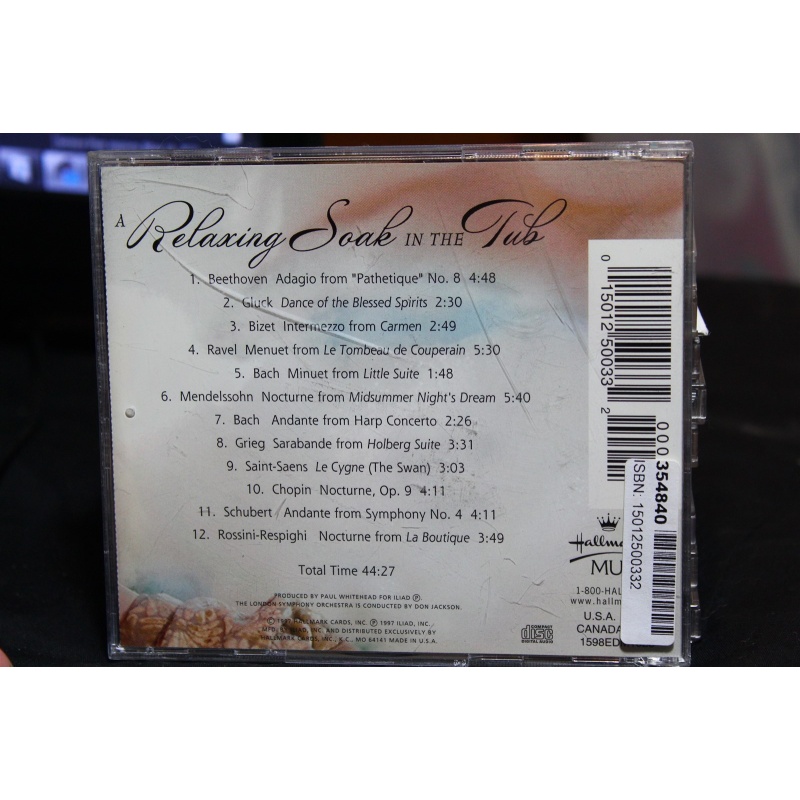 The London Symphony Orchestra; Don Jackson A Relaxing Soa CD, Compact Disc