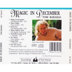 Tom Barabas Magic In December CD, Compact Disc