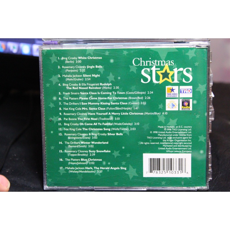 Various Artists Christmas With The Stars CD, Compact Disc
