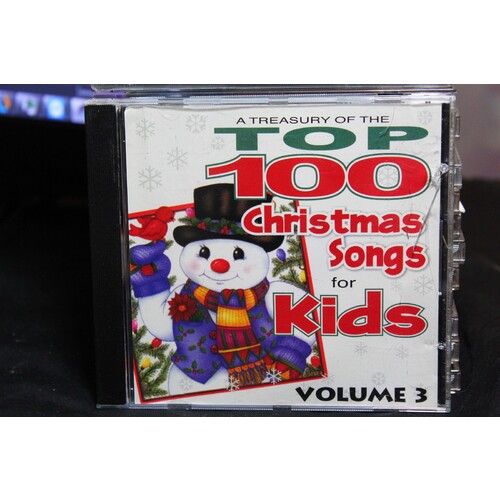Various Artists Top 100 Christmas Songs For Kids Vol.3 CD, Compact Disc