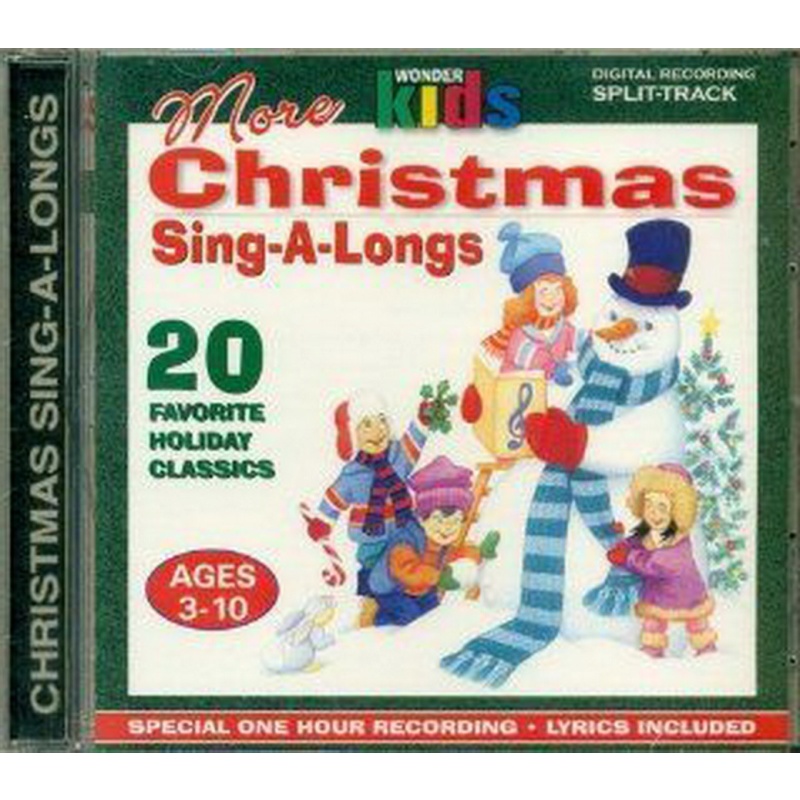 Wonder Kids More Kids Christmas Sing-A-Longs CD, Compact Disc